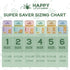 1, 25 Count Happy Little Camper Super Saver Diapers, Size | Budget-Friendly Disposable Baby Diapers for Sensitive Skin