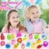 200Pcs (200) Mochi Squishy Toys, Kawaii Squishies, Mini Fidget Toys Bulk for Kids, Party Favors Class Prizes Valentines