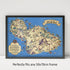 1000 Piece Adult Jigsaw Puzzle - 1931 Island of Maui Hawaii, Hawaiian Islands