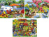 Bits and Pieces Value Set of Three (3) 500 Piece Jigsaw Puzzles for Adults by Artist Nancy Wernersbach