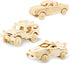 Georgie Porgy 3D Wooden Puzzles for Kids - Construction Woodcraft Kits DIY Model Puzzle Kits Pack of 3