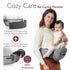 Momcozy 3D 45lbs 27-45IN) Hip Seat Baby Carrier - Adjustable Waistband with Original Belly Protector, Ergonomic Carrier