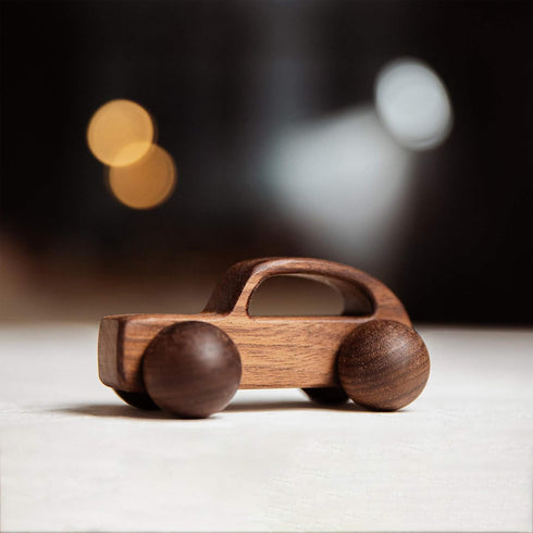 3PCS Wooden Baby Toys, Grasping Push Car Montessori Toy Vehicles