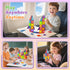 Magnetopia 56 Set 3+, Mini Magnetic Tiles with Iron Box, PCS Travel Magnetic Tiles, STEM Educational Building