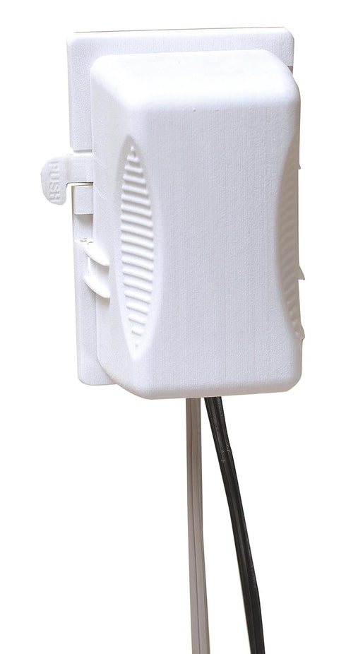 KidCo Outlet Plug Cover S211 - White - Large Childproof Electrical Outlet Cover for Babyproofing - Easy to Install