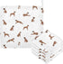 vvfelixl Baby Cotton Washcloths Boxer Dog Infants Bath Towel for Unisex Puppy