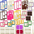 110 Pieces Doors, Windows, Fences and Light MOC Creative Building Block Toys Set for Kids Age 6-12 Years
