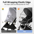 Cheermomo 2-in-1 3D Stroller Cover, Baby Mosquito Net for Stroller with Sun Shade, Stroller Accessories - UV Protection