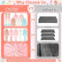 Sublaga 15 Pack 5 Packs 10 Packs Hooded Baby Towels, Soft Baby Bath Towels with Hood for Babies, Baby Washcloths