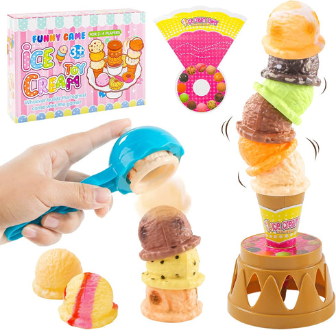 BigOtters Sweet Treats Ice Cream Tower Game