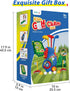 Liberry Toddler Golf Set for Boys & Girls Age 2-5, Upgraded Kids Golf Cart with Cornhole Board & Putting Mat