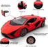 RASTAR RC Car 1/14 Scale 2.4Ghz Lamborghini Sian FKP 37, Radio Remote Control Toy Car Model Vehicle (Red)