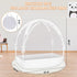 Zkaitoy Pack N Play Tent - Mini Crib Tent to Keep Baby from Climbing Out - Crib Net to Keep Baby in - Pop Up Breathable