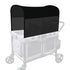 LUAATT Stretchy Panoramic Canopy Compatible with Wonderfold Stroller Wagons W2/W4 All Models,UPF50+ Sun