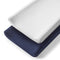 TILLYOU Changing Pad Cover Set in Soft Jersey Material - Fits 32"/34''x16 Contoured Pad for Babies, Navy Blue & Lt Gray.