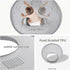 Generic Set Baby bib Food Catcher Bib and Tray | High Chair Self Feeding, Self Eating | No-Mess Mealtime | Easy Cleanup