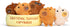 Emotional Support Capybaras by Relatable, Cuddly Stuffed Animals and Plushies Set, Small