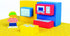 Floating Adventure House Bath Toy - Fun Bath Blocks for Kids