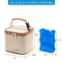Pack 4 5 Breastmilk Cooler Bag with Ice Fits Baby Bottles Up to Ounce, Baby Bottle Cooler Bag Great for Nursing Mom