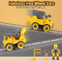3-5: 2 3 4 5 LUDILO Toddler Kids Toys Boys Mini DIY Assembly Stem Learning Educational Building Toy Cars with Electric