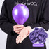 PartyWoo 120 pcs Purple Balloons 5 Inch Mini Light Pastel Lavender Lilac Latex for Graduation Baby Shower Wedding Party