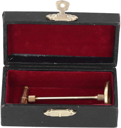 Adjustable Miniature Microphone Model - Musical Instrument Handicraft for 1:12 Action Figures Dollhouse Decor