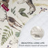 Pobibaby Premium Single Fitted Baby Boy Crib Sheet, Ultra-Soft Cotton Blend, Safe and Snug, Wildlife Brown