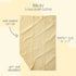 5-Pack 100% Butterblu Bailey Burp Cloths Organic Cotton Knit for Newborn & Baby Boys & Girls, Haze, One Size