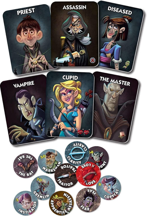 One Night Ultimate Vampire – Scary Fun Party Game for Kids & Families, Fast-Paced Gameplay