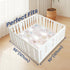 Floor,1.3" 50"x50",Extra Crawling&Tummy Baby Play Mat for Thick Cushioned Playpen Mat Soft Elasti-Foam,Water Repellent