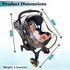 Car Seat Rain Cover Universal Baby Stroller Accessory for Any Type of Car Seat Waterproof Compatible with Doona Stroller Protect from Dust Snow Wind 1 Pcs