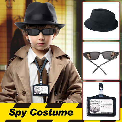 Set 20 4 5 6 7 8 9 10 11 12 UNGLINGA Kids Spy Kit Detective Over Activities - Fingerprint Toys Gifts for Years Old Boys