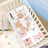 SyXIOP 28" 52" Cartoon Cute Animal Face Cooling Baby Fitted Crib Mattress x Breathable Padded Crib for Kids, Adult