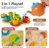 Set 3 4 5+ Buyger Play Kitchen Accessories, Play Dishes Plates and Utensils Tea Party Food Dessert Toys Gifts for Ages