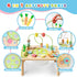 6 1 1st WINGYZ Activity Table, in Wooden Montessori Activity Center with Bead Maze Shape Sorter Fishing Game, Kids