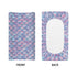 Mermaid Fish Scale Pattern Changing Pad Covers - Soft Changing Table Covers Fit 32"X16", Colorful Marine Print