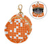 YETTASBIN Checkered Plaid Portable Pacifier Holder Case with Metal Hook Buckle & Zipper for Diaper Bag and Stroller
