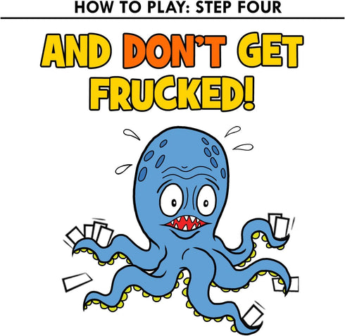 Oh Fruck! A Raucous Card Game - Combines Strategy with Special Rules That Change Every Time You Play