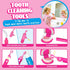 Set 3-5 4+ 5-7 ULOVEME Kids Dentist Play Pink with Braces /Removable Teeth /Retainer - Doctor Kit for Toddlers