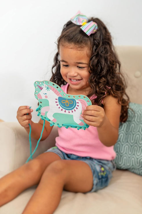 Stephen Joseph Lacing Cards, Transportation Theme for Kids