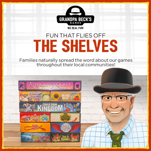 Another Man's Treasure Card Game by Grandpa Beck's Games - Set Collection for 2-6 Players, Ages 7+