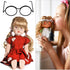 jojofuny 20pcs Doll Glasses, Miniature Eyeglasses for Dolls & Pets Costume Accessories