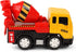 TOYZONE Friction Powered Mini Truck Series - BPA Free Friction Powered Toy, Unbreakable City Service Truck