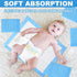 Bgtecho 100 Pack 17 13 Inch Disposable Changing Pads, X Disposable Pads for Baby, Waterproof Diaper Changing Pad