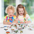 130 3 Craftstory Pcs Alphabet Learning Toys Letters-Felt Montessori Board for Toddlers with Flashcards Preschool