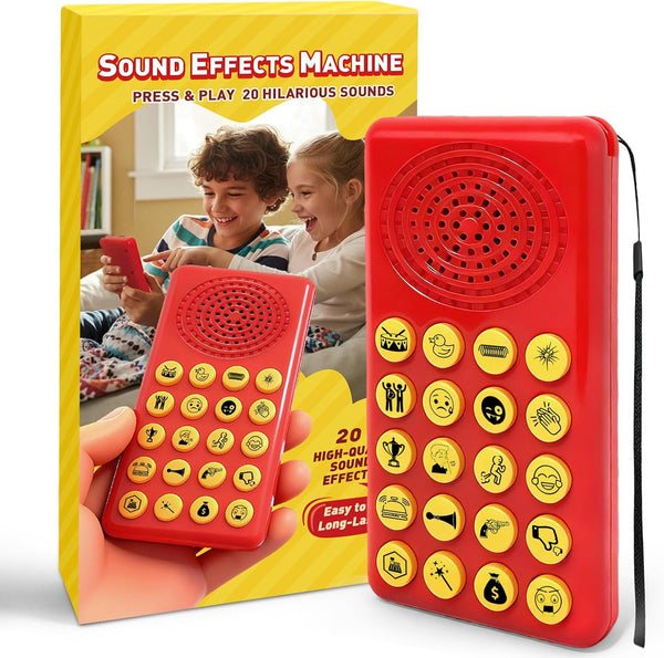 EchoVenrek Sound Effects Machine - Noise Maker for Kids - 20 Funny Sounds