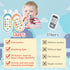 12 6 12 Richgv Baby Cell Phone Toy - Sensory Learning Toys with Functions, Light & Multi Sound Effects, Teething Toys