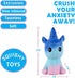 Anboor 4.9 Inches Squishies - Unicorn Galaxy Kawaii Soft Slow Rising Scented Animal Squishies for Kids Stress Relief