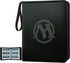 Trading Card Binder, 9-Pocket Album Holds 720 Cards, Premium Collector Card Folder for MTG, TCG, Yugioh, Black