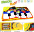 25 1 2 3+ Cyiecw Piano Mat, Toddler Toys Musical Mat with Music Sounds Floor Piano Keyboard Mat Carpet Touch Playmat